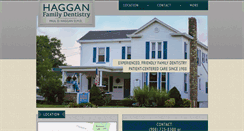 Desktop Screenshot of hagganfamilydentistry.com